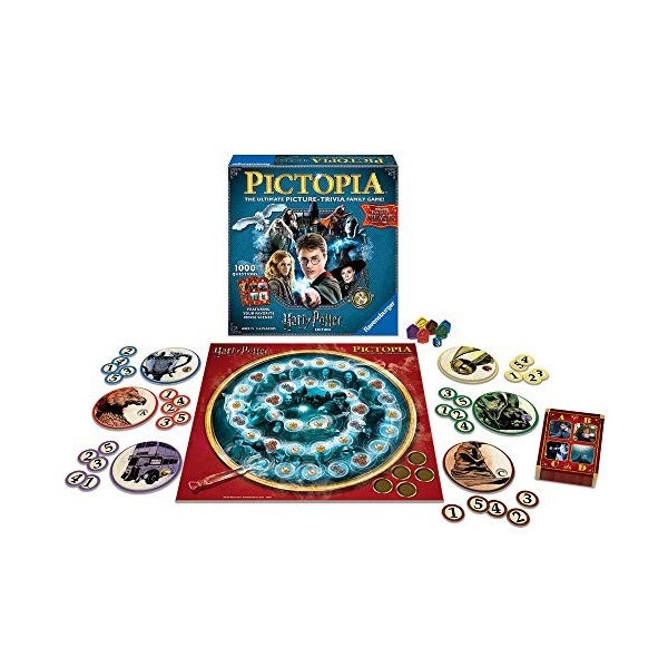 Ravensburger Harry Potter Pictopia Picture Trivia Family Board Games for Kids and Adults Age 7 Years Up - 2 to 6 Players