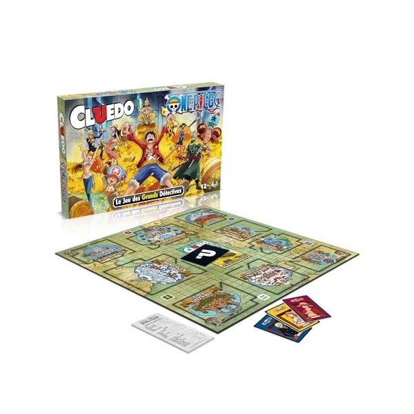 WINNING MOVES - MONOPOLY - ONE PIECE - Jeu de société - Version française - 6 joueurs