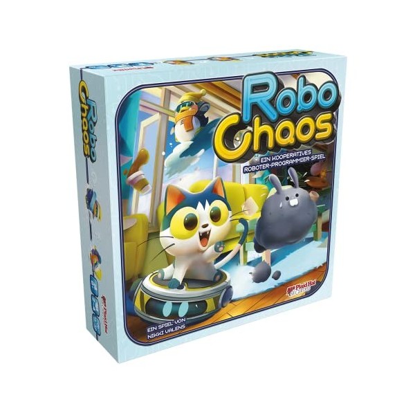Plaid Hat Games Asmodee Robo Chaos Jeu de Programmation Familial 2 à 4 Joueurs à partir de 8 Ans et Plus de 15 Minutes en All