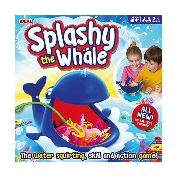 Ideal 10652 Splashy The Whale Action Game