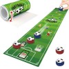 JSNKJLMN Jeu de curling de table, jeu de curling compact pour enfants et adultes, jeu familial pliable pour la maison et les 