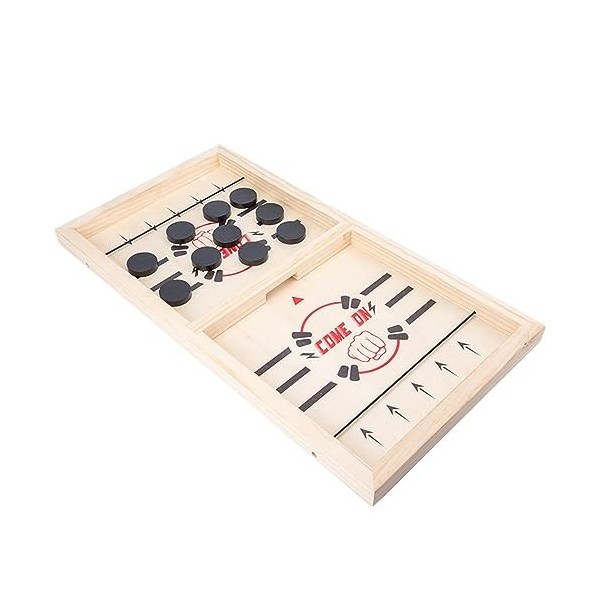 Jeu de société Sling Puck - Jeu de hockey sur baby-foot sur table - Jeu gagnant pour et adultes, pour léducation préscolaire