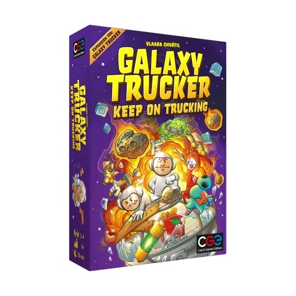 Czech Games Edition CGE00064 Galaxy Trucker : Keep on Trucking [Expansion]