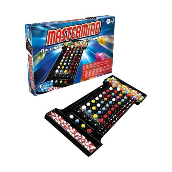 Hasbro Mastermind The Classic Code Cracking Game à partir de 8 ans, pour 2 joueurs