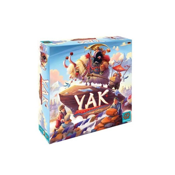 Pretzel Games Asmodee Yak | Jeu de Famille | Jeu de société | 2 à 4 Joueurs | À partir de 8 Ans | 45 Minutes | Allemand