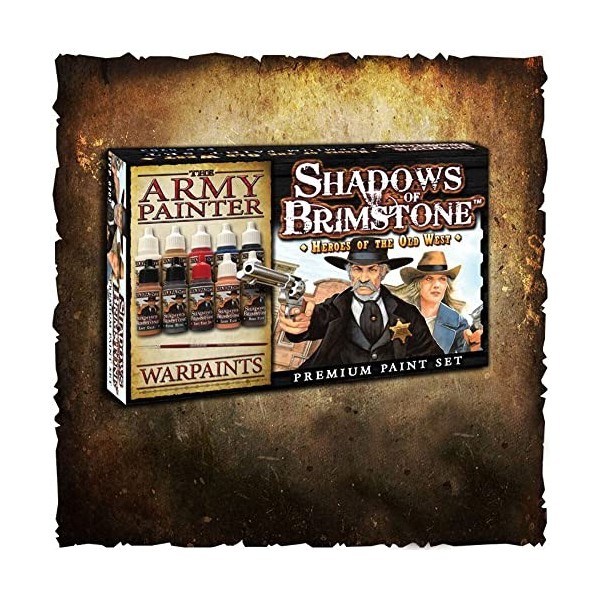 Flying Frog Productions - Ensemble de peintures Shadows Of Brimstone: Heroes Of Old West