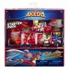 Akedo 14243 Ultimate Arcade Warriors Starter Pack Mini Battling Action Figures Ready, Fight, Split Strike
