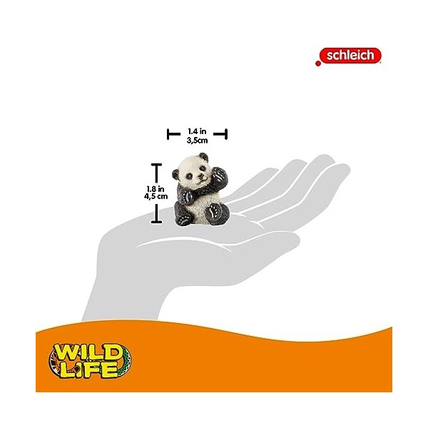 Schleich- Wild Life Figurine Panda 14734