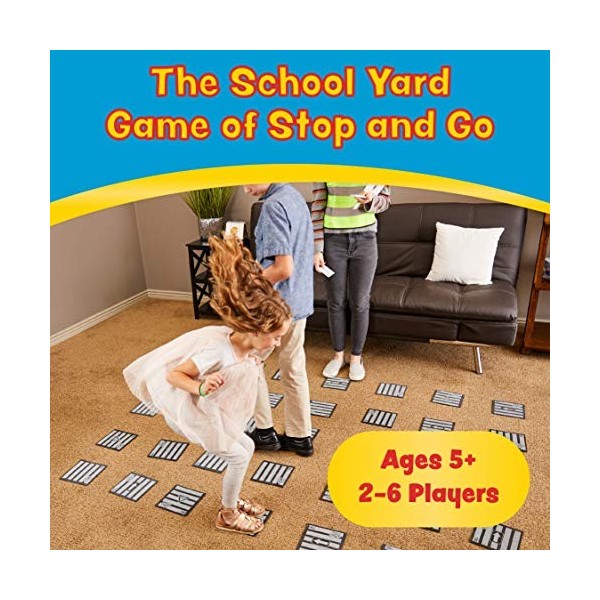 Traffic Cop : The School Yard Game of Stop and Go - Jeu interactif pour enfants - Favorise lactivité physique - Sécurité int