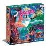 Clementoni 59257 Escape Game - Deluxe Édition Familiale Jeu de Société à lénigme avec 4 Aventures + Cartes dAvis & Accessoi