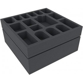 Feldherr Set de Plateaux en Mousse Compatible avec Krosmaster Arena et boîtes de Jeux de société Frigost à Expansion