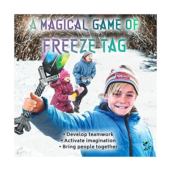 The Ultimate Freeze Tag Game – Vikings of The Northern Lights | 3 à 10 joueurs, à partir de 5 ans | Jouets dété et de neige 