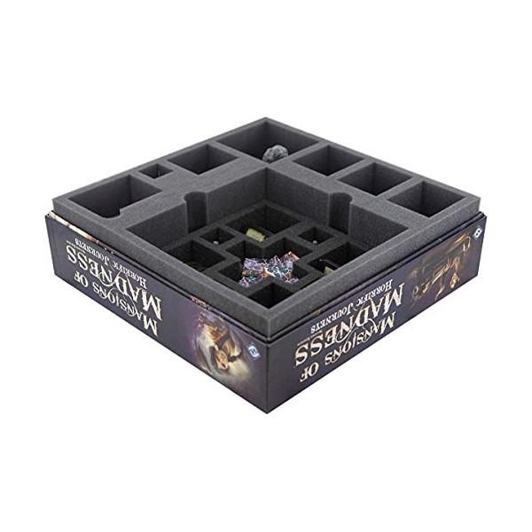 Feldherr Set de Plateaux en Mousse Compatible avec Mansions of Madness 2ème édition : Horrific Journeys boîte de Jeu de socié