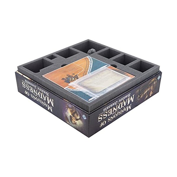 Feldherr Set de Plateaux en Mousse Compatible avec Mansions of Madness 2ème édition : Horrific Journeys boîte de Jeu de socié