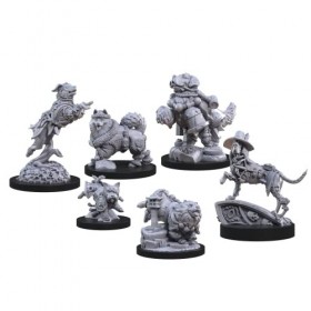 Animal Adventures: Dogs of The Faraway Sea Jeu de rôle Miniatures 5E Compatible