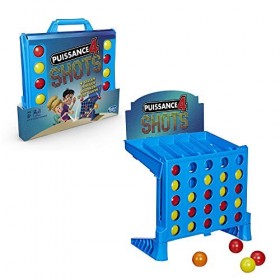 Jeux Enfants Hasbro Gaming - Puissance 4 Shots - Jeu DE Societe E3578101 Multicolore