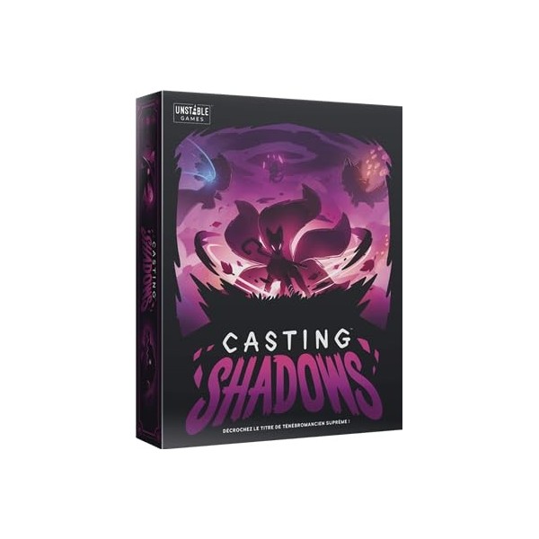 Asmodée Casting Shadows - Jeu de Société - De 2 à 4 Joueurs - 10 Ans et Plus - Version Française