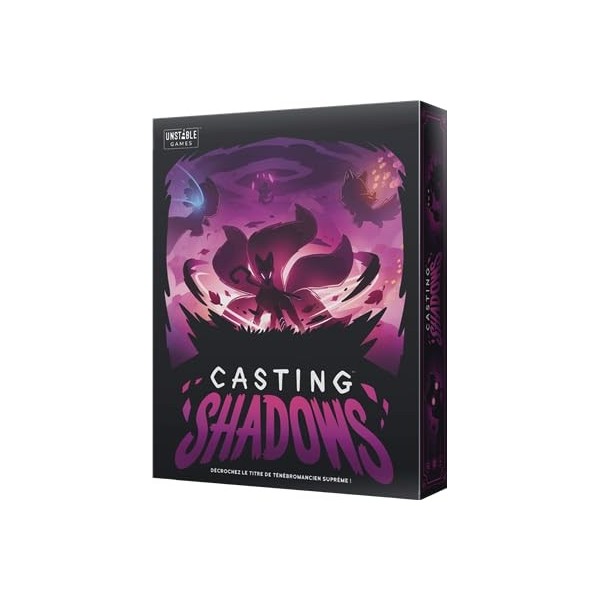 Asmodée Casting Shadows - Jeu de Société - De 2 à 4 Joueurs - 10 Ans et Plus - Version Française