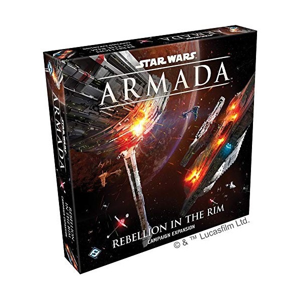 Fantasy Flight Games - Star Wars Armada: Expansion: Rebellion in The Rim Campaign - Miniature Game