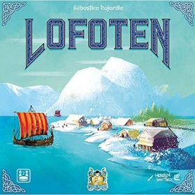 Lofoten Jeu de société - Jeu de stratégie sur le thème Viking - Jeu de gestion des mains - Jeu à deux joueurs compétitif pour