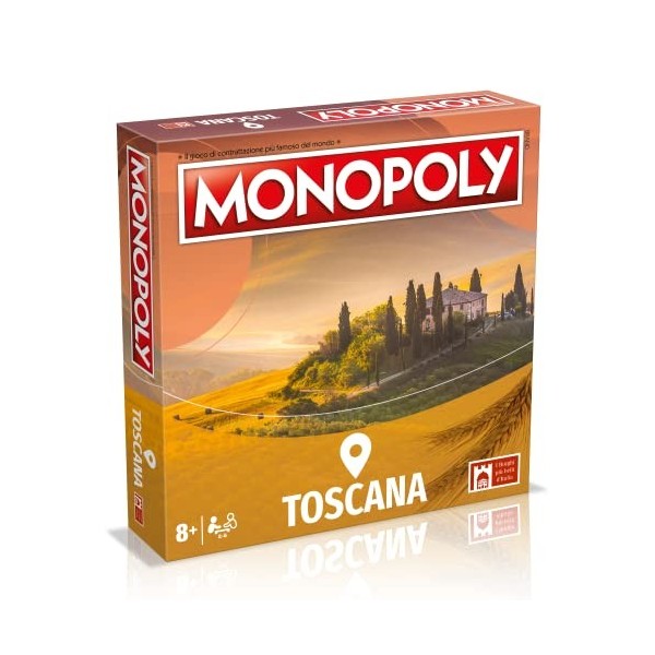 Winning Moves - Monopoly, Les Bords Plus Belli dItalie, Ed. Tosana