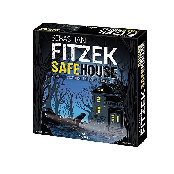 mosesSebastian Fitzek SafeHouse – Le Jeu | Safe House, Jeu de société de Marco Teubner