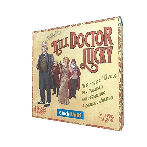 Giochi Uniti - Kill Doctor Lucky, Jeu de société, Édition Italienne, GU587