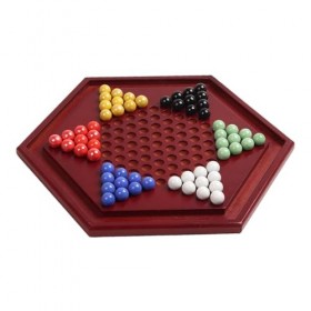 rockible Dames chinoises avec 60 billes 13,78" faites à la main pour les fêtes de 6 ans et plus, jeux de société, jeu de stra