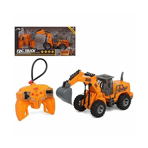 BigBuy Kids Excavatrice Radio Control Construction 1:32