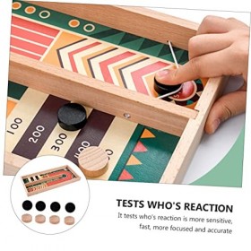 INOOMP Catapulte DÉchecs Jouet De Football Enfants Jouets Éducatifs Table De Hockey Table De Fléchettes Jeu De Bataille De T