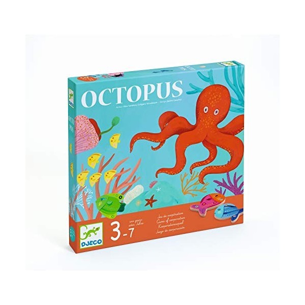 Djeco jeux daction et reflejosjuegos educativosDjecojuego Octopus multicolore -15 - Version Espagnole