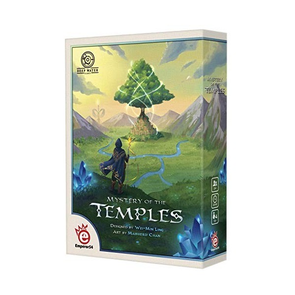 Asmodee EMPMOT01 Mystery of The Temples, Multicolore - Version Anglaise