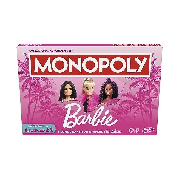 Jeu de Plateau Monopoly : édition Barbie