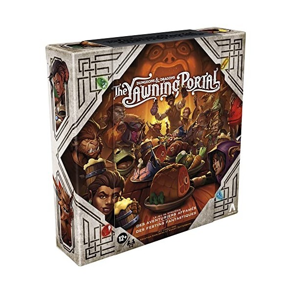 Dungeons & Dragons:The Yawning Portal, Jeu de stratégie D&D pour 1 à 4 Joueurs, Jeu de Plateau D&D pour la Famille