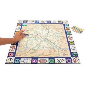 Topi Games - Métropolitain - Jeu dambiance - Jeu de société - Jeu de plateau - Jeu en famille - A partir de 7 ans - 2 à 8 jo