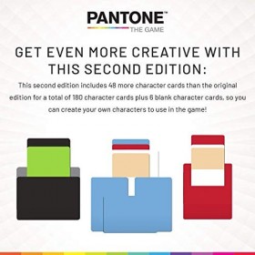 Unbekannt- Pantone: The Game Jeux de Plateaux, CRY02669, Multicolore, L