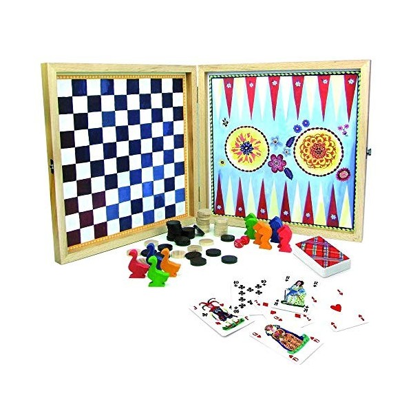 Vilac - 8635 - Jeu de Société - Coffret de Jeu Classique Nathalie Lété