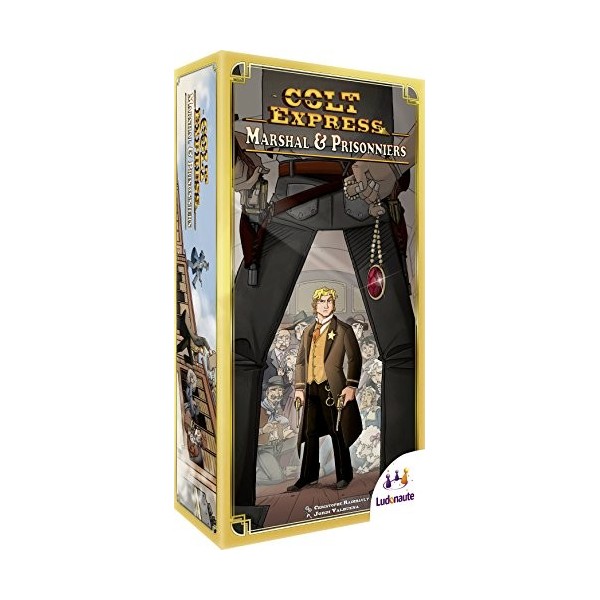 Extension "Chevaux et Diligence" Colt Express - Ludonaute - Jeu Colt express - Jeu de société - Jeu daffrontement