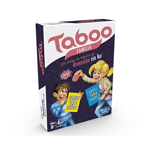 Tabu Famille - Hasbro Gaming - Hasbro e4941105 - version espagnole