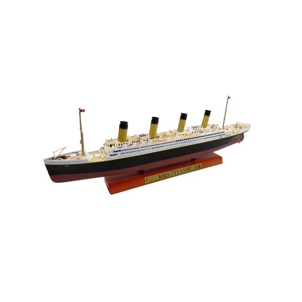 OPO 10 - Réplique Miniature de Collection du célèbre Paquebot Transatlantique RMS Titanic - échelle 1/1250 Soit 21,5 cms