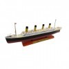 OPO 10 - Réplique Miniature de Collection du célèbre Paquebot Transatlantique RMS Titanic - échelle 1/1250 Soit 21,5 cms