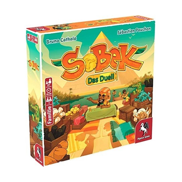 Pegasus Spiele- Sobek – Le Duel, 51881G