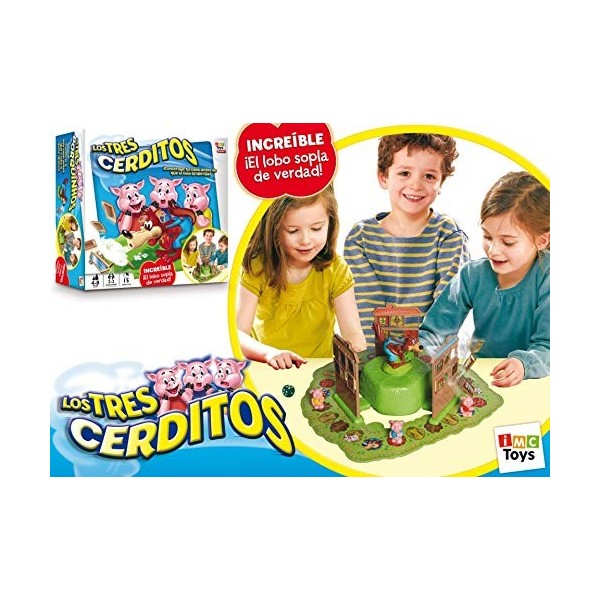 IMC Toys 43-7673 Jeu des trois petits cochons en espagnol