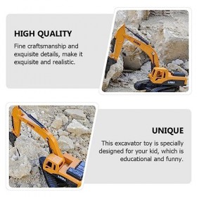 POPETPOP 1 Set Escavator Jouets pour Escavateur en Plastique Escavateur Cantières pour Véhicules Jouets Mini Escavateur Excav