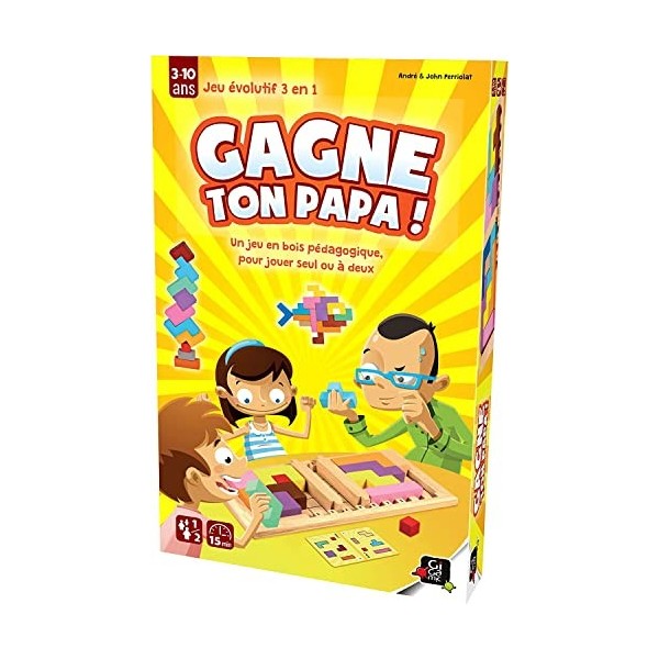 Gigamic- Jeu de Réflexion-Gagne Ton Papa, Unique, GZFGP