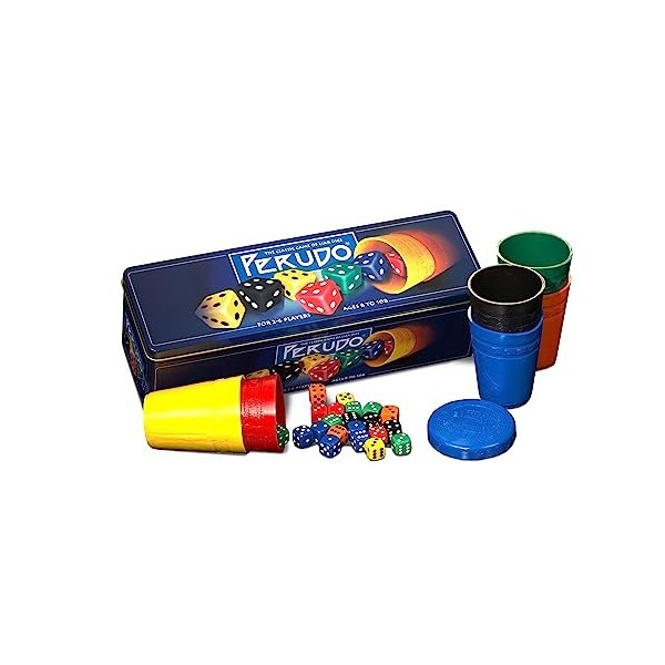 Perudo in a Tin Game