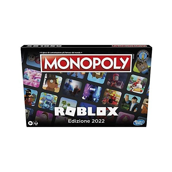 Monopoly Roblox Jeu en boîte pour enfants à partir de 8 ans et plus, Hasbro Gaming 