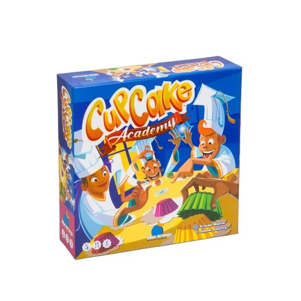 Asmodee , Cupcake Academy, Board Game, 2-4 Players, Ages 8+, 10 Minute Playing Time