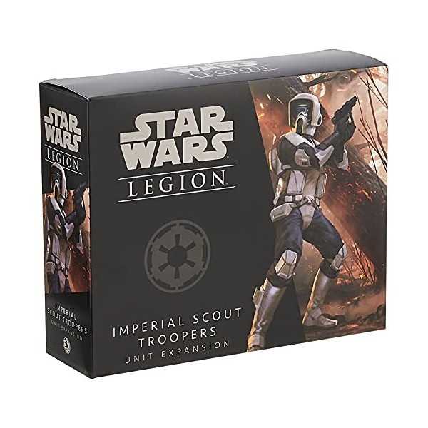 Atomic Mass Games , Star Wars: Legion Imperial Scout Troopers Unit Expansion, Miniatures Game, Ages 14+, 2 Players, 120-180 M