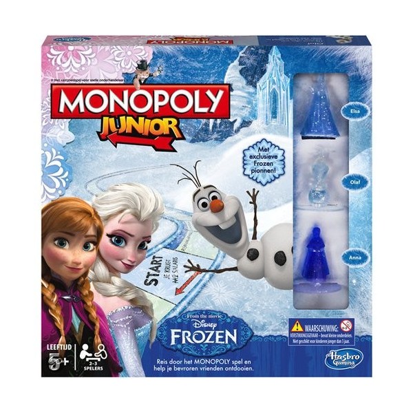 Spel: Monopoly junior Frozen